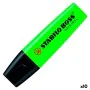 Marqueur fluorescent Stabilo Boss Vert Noir/Vert 10 Pièces (10 Unités) (1 Unités) de Stabilo, Surligneurs - Réf : S8422790, P...