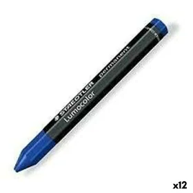 Cera Staedtler Lumocolor 236-3 Azul (12 Unidades) de Staedtler, Lápis plásticos e de cera - Ref: S8422834, Preço: 17,92 €, De...