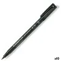 Rotulador permanente Staedtler Lumocolor 313-9 S Preto (10 Unidades) de Staedtler, Marcadores permanentes - Ref: S8422858, Pr...