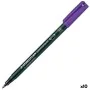 Rotulador permanente Staedtler Lumocolor 317-6 M Violeta (10 Unidades) de Staedtler, Marcadores permanentes - Ref: S8422866, ...