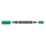 Rotulador permanente Staedtler Lumocolor Duo Verde (10 Unidades) de Staedtler, Marcadores permanentes - Ref: S8422892, Preço:...