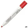 Pennarelli Staedtler Lumocolor 351-2 Lavagna bianca Bianco Rosso (10 Unità) (1 Unità) di Staedtler, Marcatori cancellabili a ...