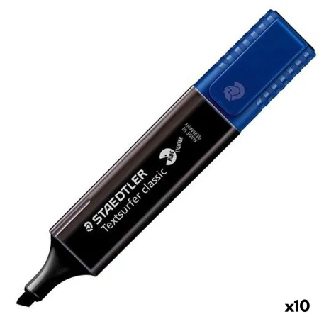 Marqueur fluorescent Staedtler Textsurfer Classic Vintage Noir (10 Unités) de Staedtler, Surligneurs - Réf : S8422910, Prix :...