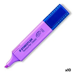 Marqueur fluorescent Staedtler Textsurfer Classic Violet Lila 10 Pièces (10 Unités) de Staedtler, Surligneurs - Réf : S842291...