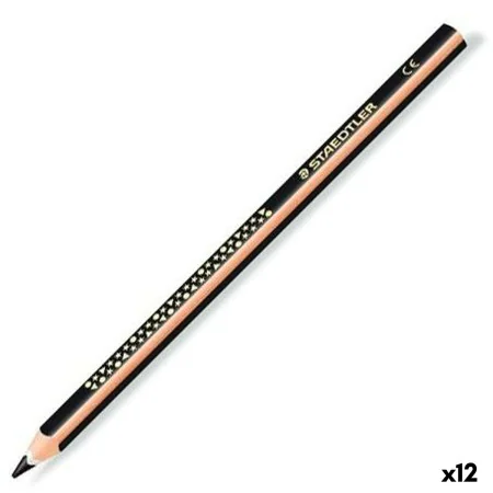 Lápices de colores Staedtler Jumbo Noris Negro (12 Unidades) de Staedtler, Materiales de dibujo - Ref: S8422948, Precio: 12,5...