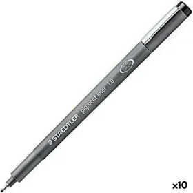 Filzstifte Staedtler Pigment Line Schwarz (10 Stück) von Staedtler, Fineliner - Ref: S8422969, Preis: 22,63 €, Rabatt: %