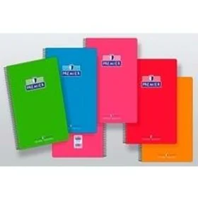 Notebook Multicolour Din A4 8 Pieces by BigBuy Office, Wirebound Notebooks - Ref: S8423050, Price: 16,88 €, Discount: %