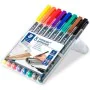 Set di Pennarelli Staedtler Lumocolor 317 Permanente 1 mm (10 Unità) di Staedtler, Pennarelli indelebili e marcatori - Rif: S...