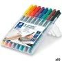 Set of Felt Tip Pens Staedtler Lumocolor 318 F Multicolour 10Units by Staedtler, Permanent Markers & Marker Pens - Ref: S8423...