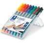 Set of Felt Tip Pens Staedtler Lumocolor 318 F Multicolour 10Units by Staedtler, Permanent Markers & Marker Pens - Ref: S8423...