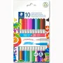 Set of Felt Tip Pens Staedtler Noris 3280 Multicolour (10 Units) by Staedtler, Fineliners - Ref: S8423389, Price: 43,56 €, Di...