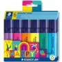 Set de Marcadores Fluorescentes Staedtler Textsurfer Classic Happy Line (10 Unidades) de Staedtler, Subrayadores - Ref: S8423...