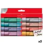 boîte de marqueurs Faber-Castell Textliner 46 8 Pièces (5 Unités) de Faber-Castell, Surligneurs - Réf : S8423439, Prix : 37,7...