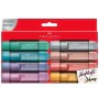 Conjunto de Marcadores Faber-Castell Textliner 46 8 Peças (5 Unidades) de Faber-Castell, Canetas de feltro - Ref: S8423439, P...