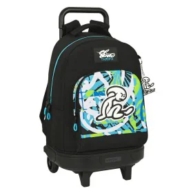 School Rucksack with Wheels El Niño Green Bali 33 x 22 x 45 cm by El Niño, Children's Backpacks - Ref: S8423609, Price: 58,46...