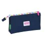 Malas para tudo triplas Benetton Love 22 x 3 x 12 cm de Benetton, Estojos - Ref: S8423692, Preço: 13,29 €, Desconto: %