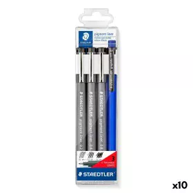 Conjunto de Canetas de Feltro Staedtler Preto (10 Unidades) de Staedtler, Marcadores de ponta fina - Ref: S8423855, Preço: 58...