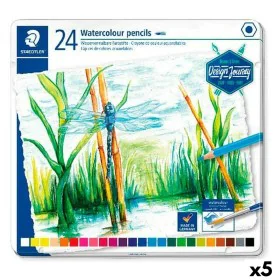 crayons de couleurs pour aquarelle Staedtler Design Journey Multicouleur (5 Unités) de Staedtler, Matériel de dessin - Réf : ...