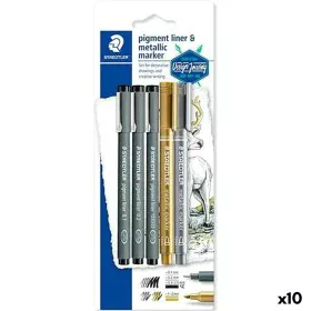 Set of Felt Tip Pens Staedtler Design Journey (10 Units) by Staedtler, Fineliners - Ref: S8423889, Price: 77,32 €, Discount: %