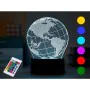 Lámpara de LED iTotal 3D Multicolor de iTotal, Lámparas de mesa y mesilla de noche - Ref: S8424085, Precio: 14,05 €, Descuent...