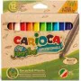 Conjunto de Canetas de Feltro Carioca Jumbo Eco Family 24 Peças Multicolor (24 Unidades) de Carioca, Marcadores de ponta fina...