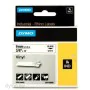 Ruban Laminé pour Etiqueteuses Rhino Dymo ID1-9 Blanc Noir 9 x 5,5 mm Autocollants (5 Unités) de Dymo, Étiquettes adhésives e...