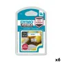 Fita de transferência térmica Dymo Branco Preto 12 x 5,5 mm (6 Unidades) de Dymo, Acessórios para etiquetadoras - Ref: S84242...