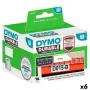 Drucker-Etiketten Dymo Durable Weiß 102 x 59 mm Schwarz (6 Stück) von Dymo, Klebeetiketten und Aufkleber - Ref: S8424236, Pre...