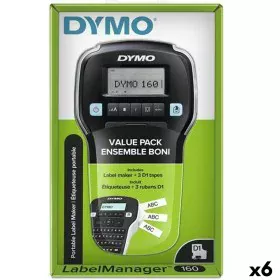 Electric Label Maker Dymo LM160 Black 1,2 mm 6 Units by Dymo, Label Makers - Ref: S8424243, Price: 389,08 €, Discount: %