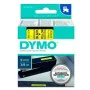 Nastro Laminato per Etichettatrici Dymo D1 40918 9 mm LabelManager™ Nero Giallo (5 Unità) di Dymo, Etichette adesive e adesiv...