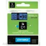 Laminated Tape for Labelling Machines Dymo D1 45806 LabelManager™ Black Blue (5 Units) by Dymo, Adhesive labels and stickers ...