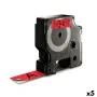 Nastro Laminato per Etichettatrici Dymo D1 45807 LabelManager™ Nero Rosso (5 Unità) di Dymo, Etichette adesive e adesivi - Ri...