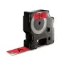 Laminated Tape for Labelling Machines Dymo D1 45807 LabelManager™ Black Red (5 Units) by Dymo, Adhesive labels and stickers -...