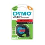 Laminiertes Klebeband zur Kennzeichnung von Maschinen Dymo 91203 12 mm LetraTag® Schwarz Rot (10 Stück) von Dymo, Klebeetiket...