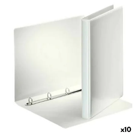 Carpeta de anillas Esselte Blanco A4 (10 Unidades) de Esselte, Archivadores - Ref: S8424385, Precio: 36,20 €, Descuento: %