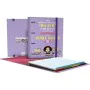 Carpeta de anillas Mafalda Carpebook Lila A4 (2 Unidades) de Mafalda, Archivadores - Ref: S8424563, Precio: 16,44 €, Descuent...