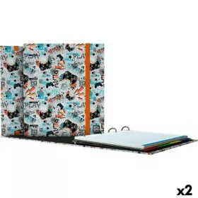 Carpeta de anillas Grafoplas Carpebook Play Gris A4 (2 Unidades) de Grafoplas, Archivadores - Ref: S8424569, Precio: 26,74 €,...