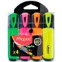 Fluoreszenzmarker-Set Maped Fluor Quality Neon Bunt (3 Stück) von Maped, Textmarker - Ref: S8424882, Preis: 10,32 €, Rabatt: %