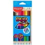 Colouring pencils Maped Duo Color' Peps	 Multicolour 12 Pieces Double-ended (12 Units) by Maped, Drawing materials - Ref: S84...