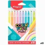 Conjunto de Canetas de Feltro Maped Color' Peps Multicolor 10 Peças (12 Unidades) de Maped, Marcadores de ponta fina - Ref: S...