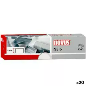 Spille Novus NE 6 Electric 5000 Pezzi (20 Unità) di Novus, Graffette - Rif: S8425008, Prezzo: 106,27 €, Sconto: %