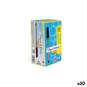 Bolígrafo Paper Mate Inkjoy 50 Piezas Negro 1 mm (20 Unidades) de Paper Mate, Bolígrafos de bola - Ref: S8425043, Precio: 409...