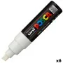 Marcador POSCA PC-8K Blanco (6 Unidades) de POSCA, Materiales de dibujo - Ref: S8425108, Precio: 29,56 €, Descuento: %