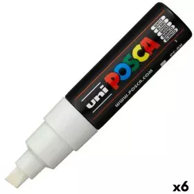 Marcador POSCA PC-8K Branco (6 Unidades) de POSCA, Materiais de desenho - Ref: S8425108, Preço: 29,56 €, Desconto: %