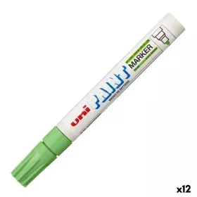 Marqueur permanent Uni-Ball PX-20 Vert clair (12 Unités) de Uni-Ball, Marqueurs indélébiles & Stylos-marqueurs - Réf : S84252...