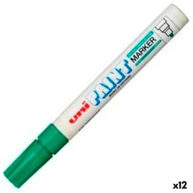 Marqueur permanent Uni-Ball PX-20 Vert (12 Unités) de Uni-Ball, Marqueurs indélébiles & Stylos-marqueurs - Réf : S8425241, Pr...