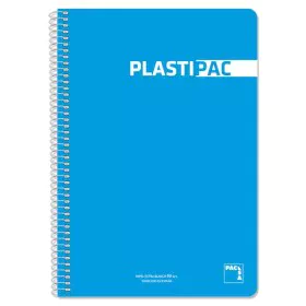 Notebook Pacsa Plastipac Turquoise Din A4 5 Pieces 80 Sheets by Pacsa, Wirebound Notebooks - Ref: S8425265, Price: 14,98 €, D...