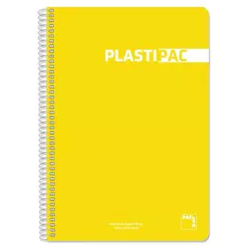 Cuaderno Pacsa Plastipac Amarillo Din A4 5 Piezas 80 Hojas de Pacsa, Cuadernos de anillas - Ref: S8425267, Precio: 15,61 €, D...