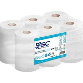 Papier séchage de main GC Blanc 60 m de GC, Serviettes en papier - Réf : S8425293, Prix : 14,83 €, Remise : %