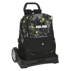 Mochila Escolar con Ruedas Kelme Negro 32 x 16 x 44 cm de Kelme, Mochilas infantiles - Ref: S8425354, Precio: 52,14 €, Descue...